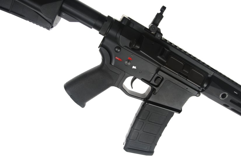 AR15 URX4, M-LOK, 6,5 inch, silenciador, negro, Cyma Platinum, CM.097C