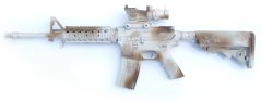 Camo egyedi M4 SOPMOD, 160 m/s, AirsoftGuns, CM.007