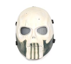 Protective mask, SKULL, large, bright, ACM