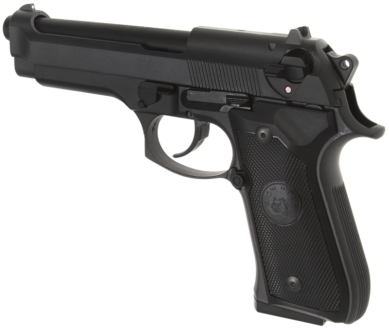 Beretta M92F, metal, Snow Wolf, SW-03-1
