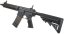 EMG Colt MK18 10.5 Inch Mod 1, DD RII, GBBR, Black/Brown Two Tone, Cyma CGS, COLT.1001