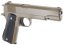 Colt M1911A1, fém, sivatagi, Galaxy, A&K, G.13D
