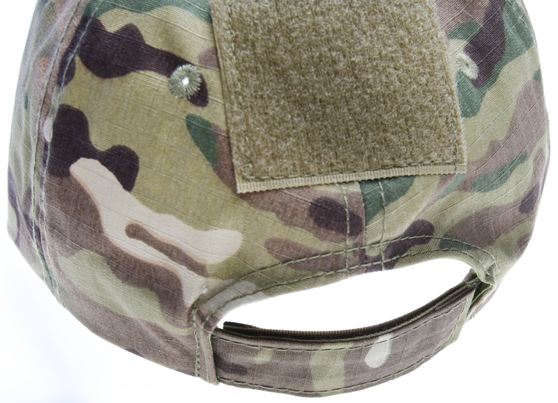 Baseball cap, velcro panels, multicam, ACM