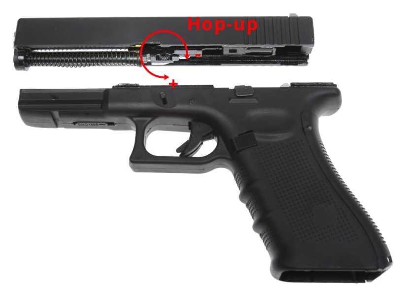 Glock 17, frame 4. gen., GBB, CO2, case, Well, G197