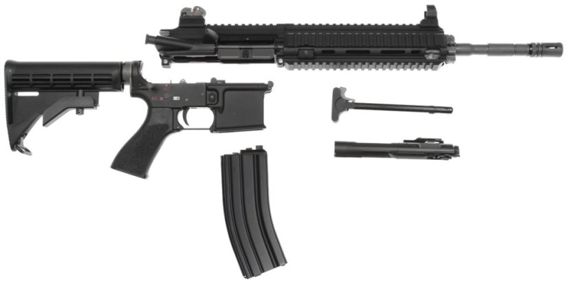 HK416, noir, GBB, WE