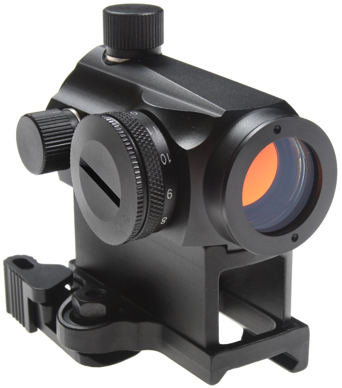 Red dot nišan, Aimpoint Micro T-1, visoki QD nosač, ACM