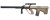 Steyr AUG A1 Phantom, prigušivač, TAN, Snow Wolf, SW-020-AM