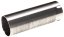 Polished stainless steel cylinder AK, ribbed, O slot, SHS