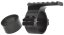 Top scope mount with RIS, 25mm, 30mm, ACM
