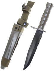 Gumi bajonett M10, dummy, TAN, ACM