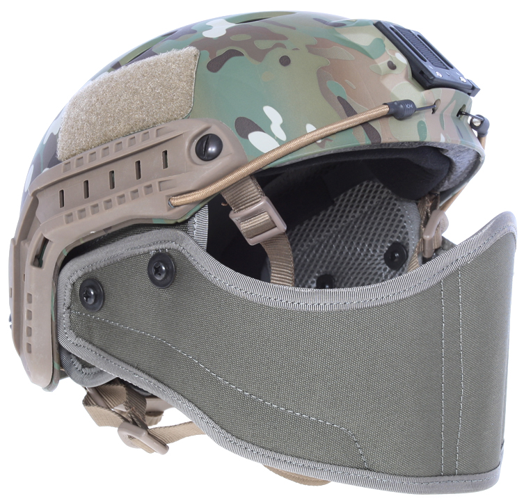 Cover of face for helmet, FG, TMC