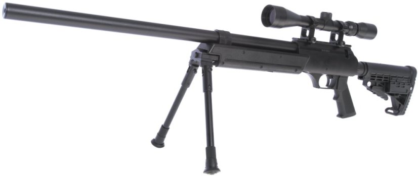SR-13D, black, bipod, scope, Upgrade version, Well, MB13D