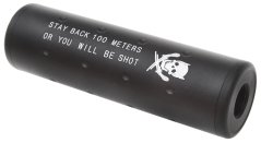 Schalldämpfer, Stubby, 110x30, SHS