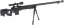 L96 AWS3, black, bipod, scope, Upgrade version, Well, MB4403D