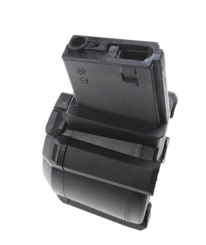 Drum magazine M4, 1200 BB, electric, Black, Cyma, HY-401