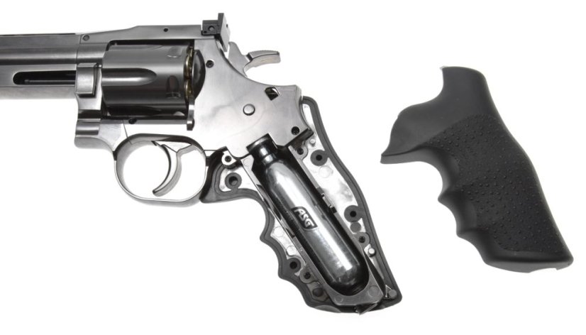 Dan Wesson 715, 6 inch, acélszürke, nagy teljesítményű, GNB, ASG