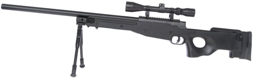 L96A1, black, bipod, scope, Upgrade version, Well, MB01C
