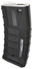 Tár, M16, M4, hi-cap, 300 db, PMAG, fekete, ACM