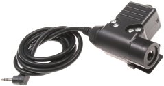 Fejhallgató kábel, U94 PTT, Motorola 1 pin, Z.Tactical