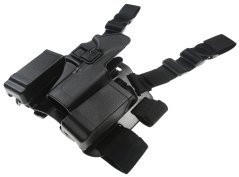 Taktikai pisztolytáska, Glock CQC lite, fekete, Blackhawk
