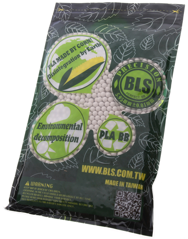 Airsoft BBs, 0.32g, 6mm, 3125rd, 1kg, BIO Perfect, BLS