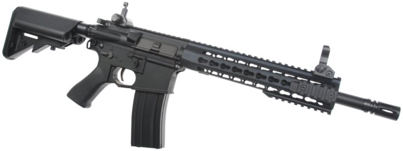 KAC SR-15, Keymod, nejlon, mosfet, fekete, Cyma Sport, CM.621