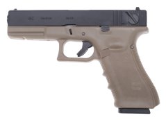 Glock 18C, cadre 4e génération, TAN, GBB, WE