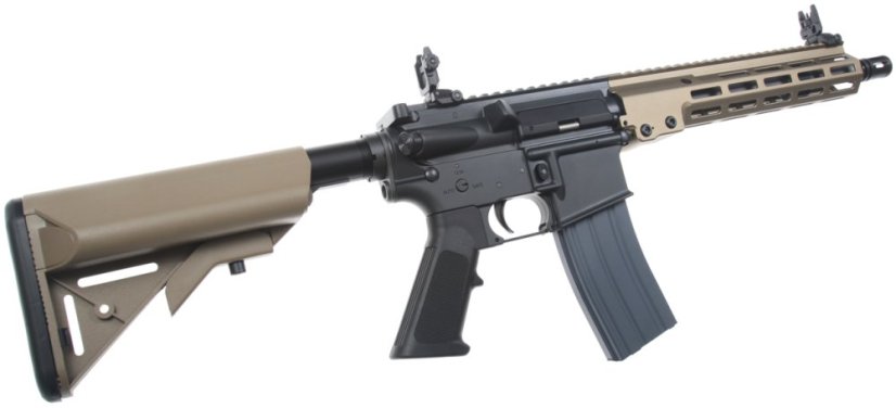 CGS M4, MK16 10.5 Inch URG-I, GBBR, Black/FDE Two Tone, Cyma CGS, CGS.003-10.5