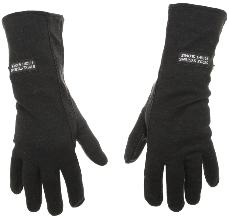 Nomex gloves, black, Strike