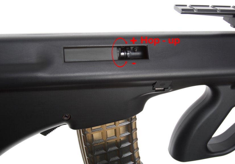 Steyr AUG A2 Police, fekete, Snow Wolf, SW-020B