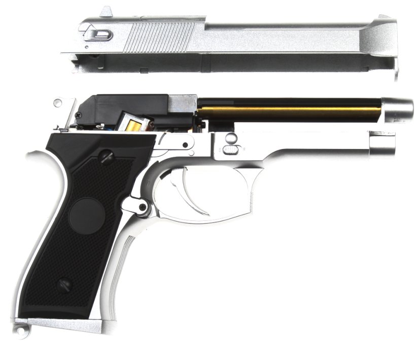 Beretta M92F AEP, silver, Cyma, CM.126