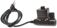 Headset cable, U94 PTT, ICOM, COBRA, ALINCO, Z.Tactical