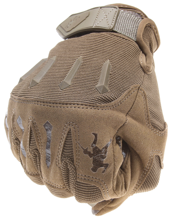 Taktikai kesztyű, IRONSIGHT, TAN, XL, ACM
