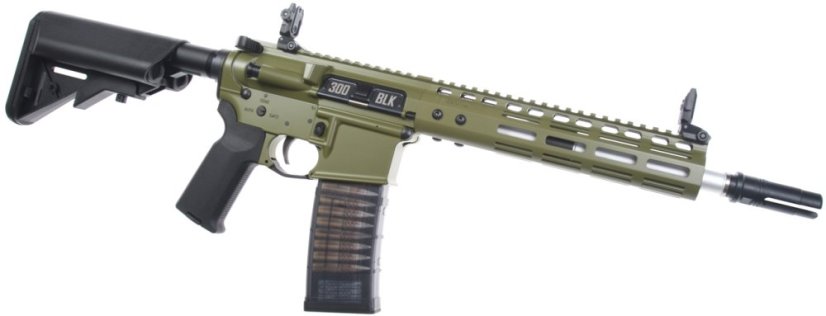EMG Noveske N4 Gen3 Shorty, 10.5 Inch, NSR-9, GBBR, Bazooka Green, Cyma CGS, NOV.1201 OD