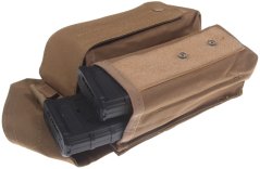 M4 magazine pouch, double, TAN, ACM