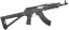AKM Magpul PTS Zhukov, short, solid stock, nylon, Black, Cyma Sport, CM.680D