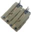 Magazintasche 4x M4/AK, Molle, TAN, ACM