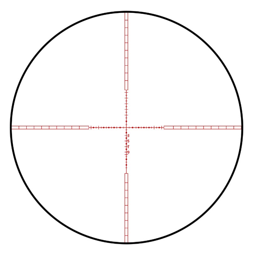 Lunette de visée ER 1,2-6X24IR HK, éclairage, noir, T-Eagle