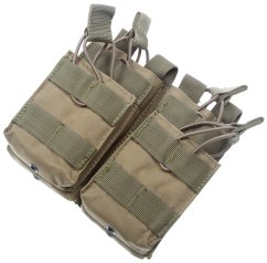 Magazintasche 4x M4/AK, Molle, TAN, ACM