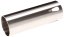 Polished stainless steel cylinder M4, smooth, V notch, SHS