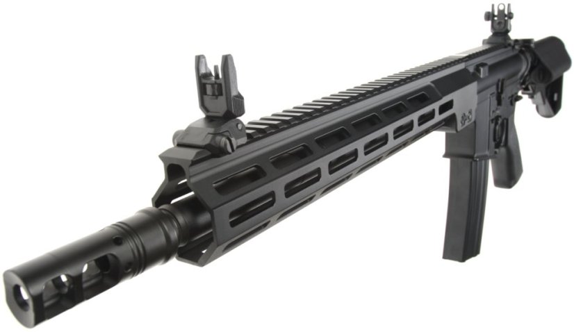 KAC SR16, MK16 M-LOK 13.5 Inch, Ambidextrous, tracer chamber, Black, Cyma Platinum, CM.006R-13.5