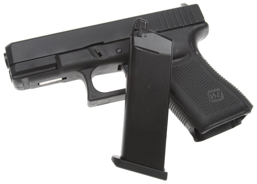 Glock 19, cadre 5e génération, noir, GBB, WE