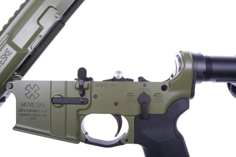 EMG Noveske N4 Gen3 Shorty, 10.5 Inch, NSR-9, GBBR, Bazooka Green, Cyma CGS, NOV.1201 OD