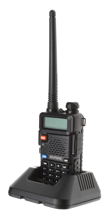 Rádió, PMR, UHF, VHF UV5R, LCD kijelző, kihangosító, Baofeng