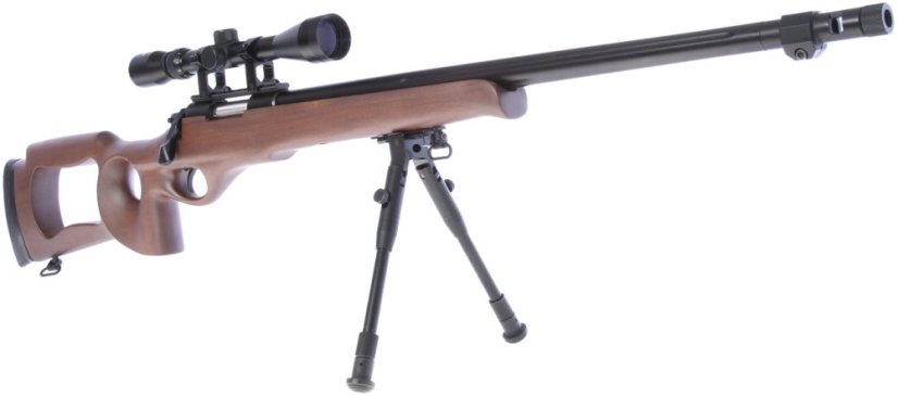 VSR-09D, real wood, bipod, scope, Upgrade version, Well, MB09D