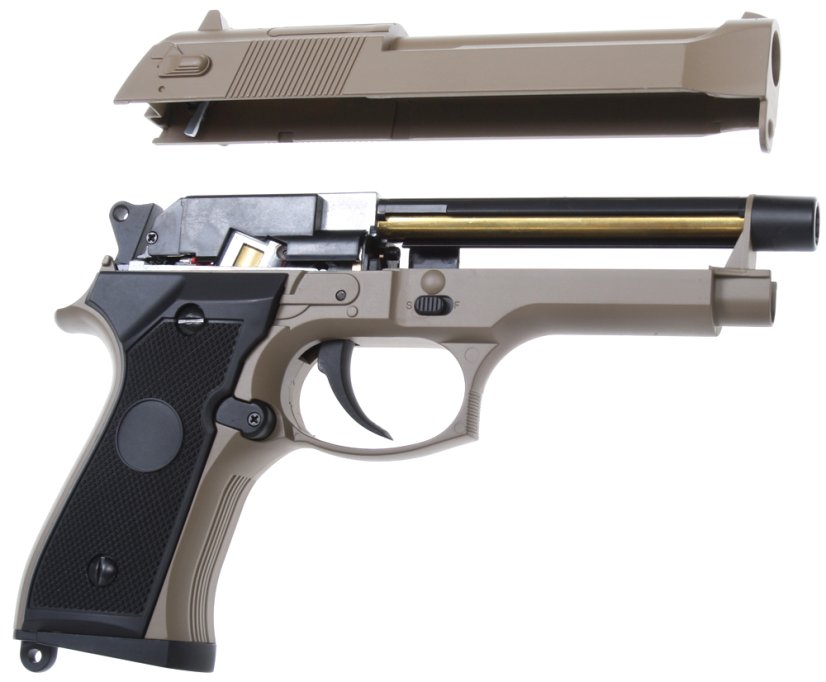 Beretta M92F AEP, TAN, Cyma, CM.126