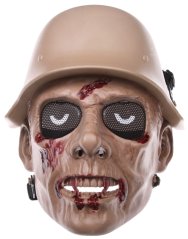 Védőmaszk, ZOMBIE WWII, nagy, TAN, ACM