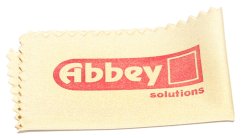 Chiffon de nettoyage pour lunettes, Abbey