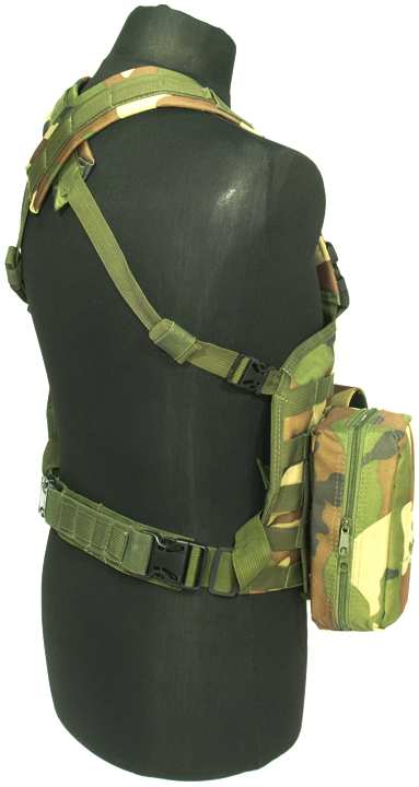 Chest rig Recon, woodland, ACM