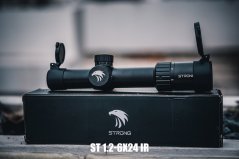 STRONG 1.2-6x24IR Riflescope, Illumination, Black, T-Eagle
